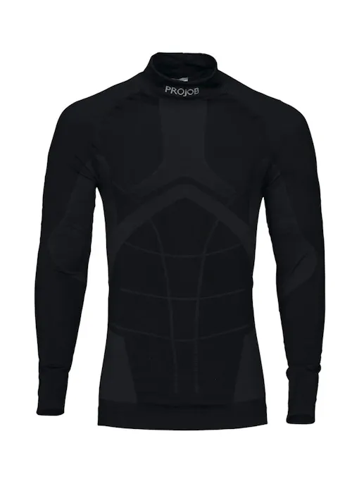 Projob 3105 T-Shirt manches longues thermique col montant