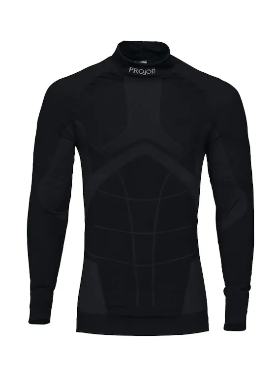 Projob 3105 T-Shirt Langarm Thermisch Stehkragen