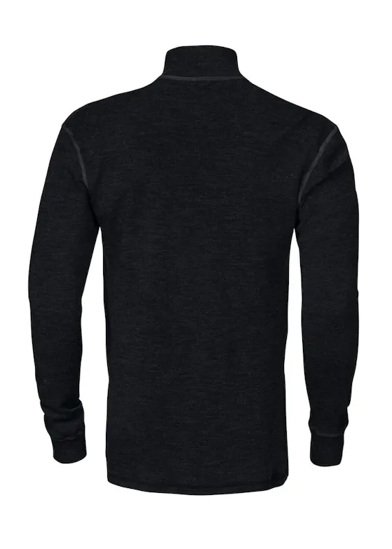 Projob Thermisches Langarm-T-Shirt mit Stehkragen, Wolle, 3107