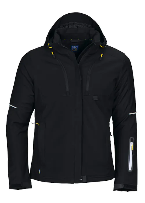 Projob 3413 Dames Gevoerde Softshell Jas 