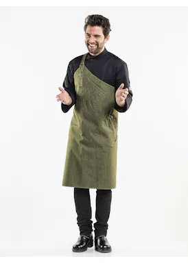 Chaud Devant Skew Green Denim