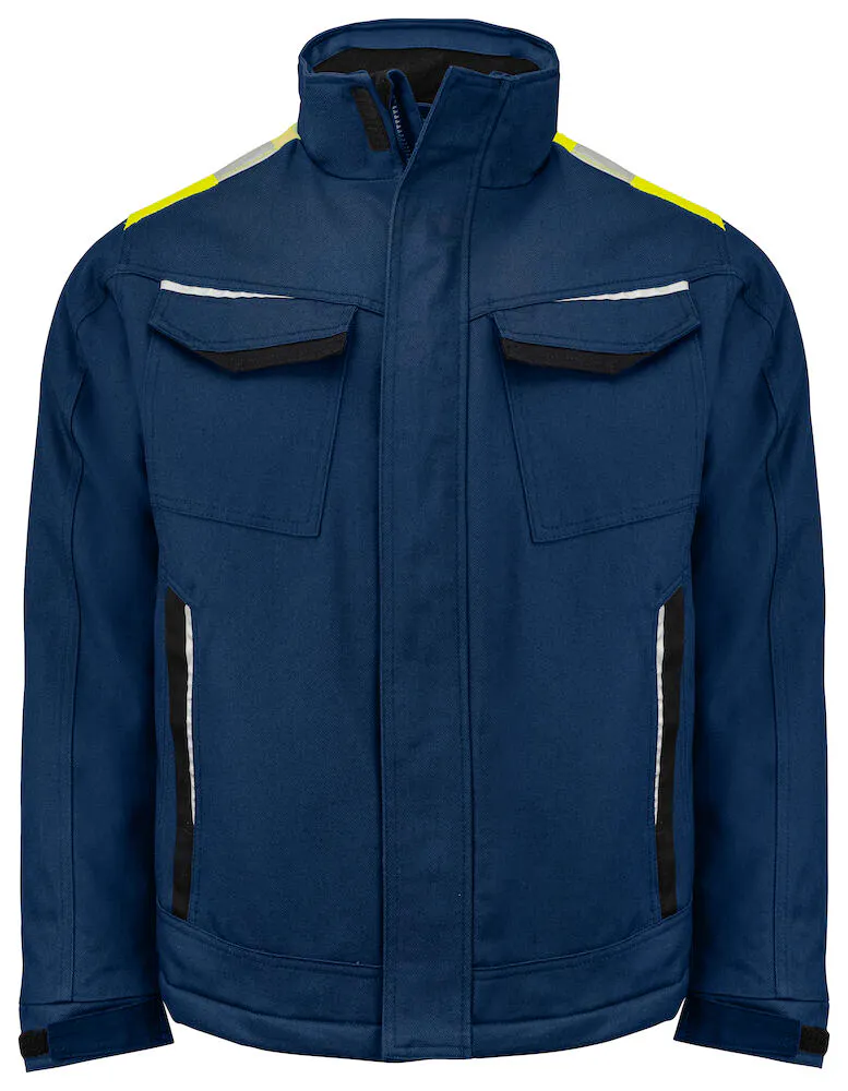 Marineblau/gelb