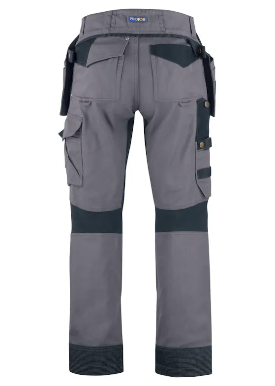 Projob 5524 Canvas Broek Met Kniezakken en Spijkerzakken