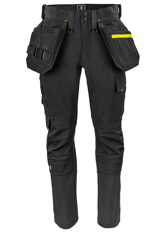 Projob Damen-Stretchhose mit Knietaschen und Nageltaschen 5564