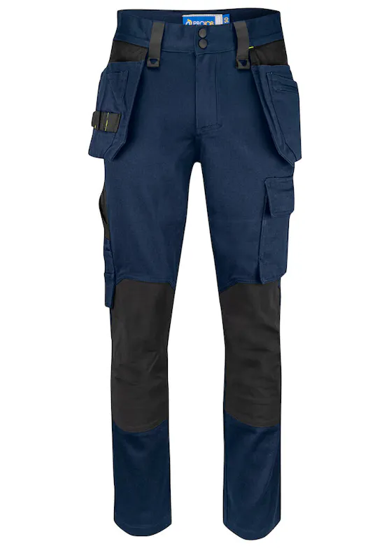 Projob Stretchhose mit Knie- und Nageltaschen, Baumwolle, 5560