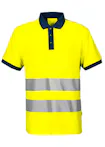 High Vis Geel/Marineblauw
