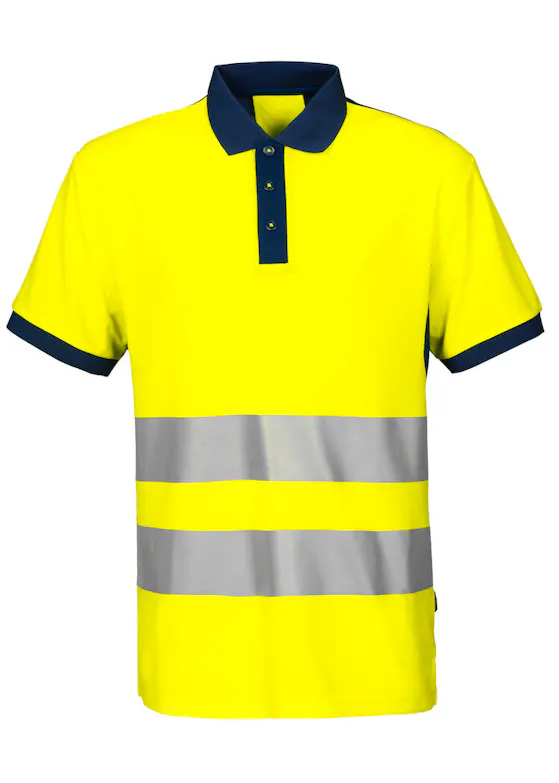 Projob 646008 6008 Poloshirt Warnschutz-Bicolor EN ISO 20471, Klasse 2