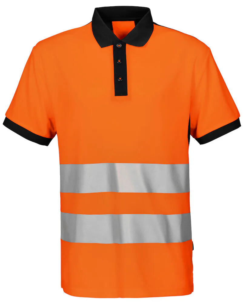 Hohe Sichtbarkeit Orange/Schwarz