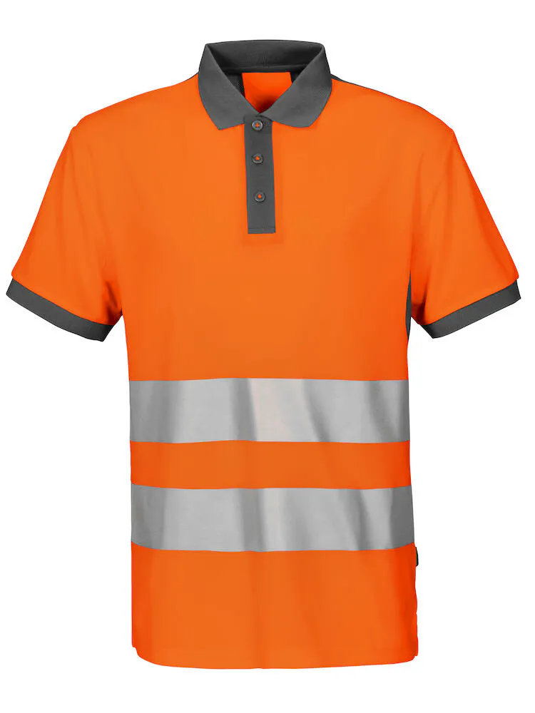 Hohe Sichtbarkeit Orange/Mittelgrau