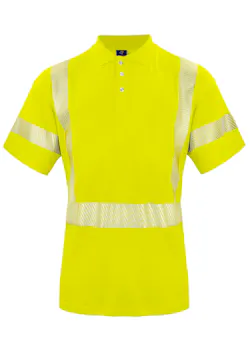 Projob 646015 6015 Poloshirt Signalisatie Stretch EN ISO 20471 Klasse 3 miniatuur