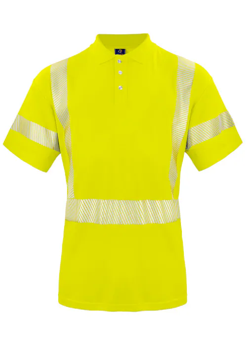 Projob 646015 6015 Poloshirt Signalisatie Stretch EN ISO 20471 Klasse 3