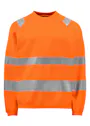 Projob Warnschutz Sweatshirt, Rundhals, EN ISO 20471, Klasse 3, 6106 Vorschaubild