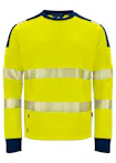 High Vis Geel/Marineblauw