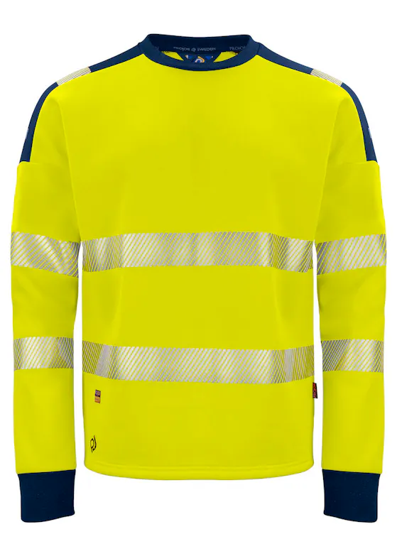 Projob 646108 Sweater Ronde Hals Signalisatie EN ISO 20471 Klasse 3 Reflecterend