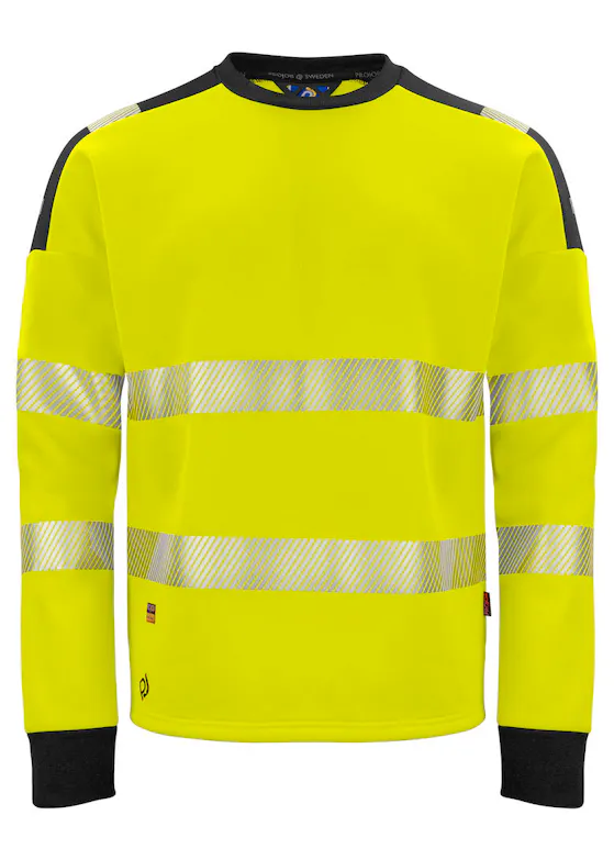 Projob 646108 Sweater Ronde Hals Signalisatie EN ISO 20471 Klasse 3 Reflecterend