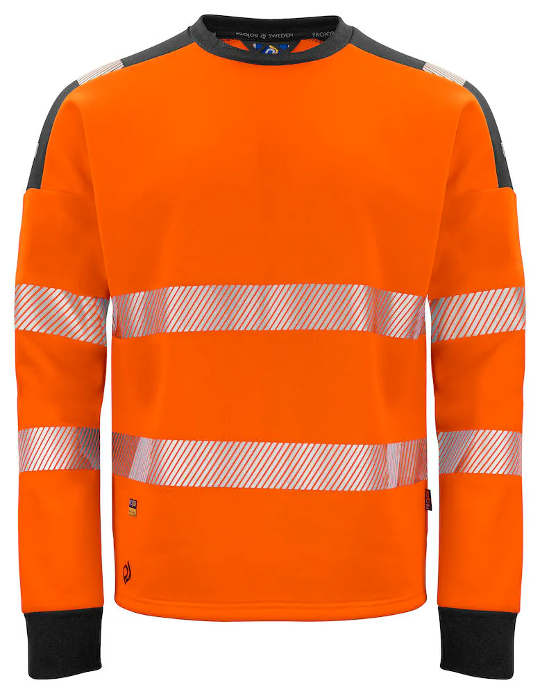 Hohe Sichtbarkeit Orange/Schwarz