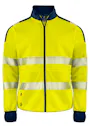 Projob 6109 Warnsweatshirt mit langem Reißverschluss, EN ISO 20471, Klasse 3, Stretch Vorschaubild