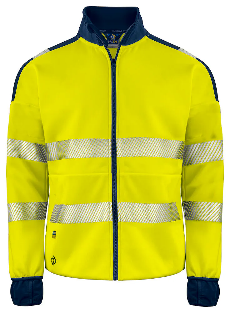High Vis Gelb/Marineblau