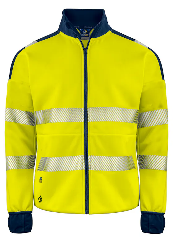 Projob 6111 Signalisatiesweater EN ISO 20471 Klasse 3/2 Stretch Dames