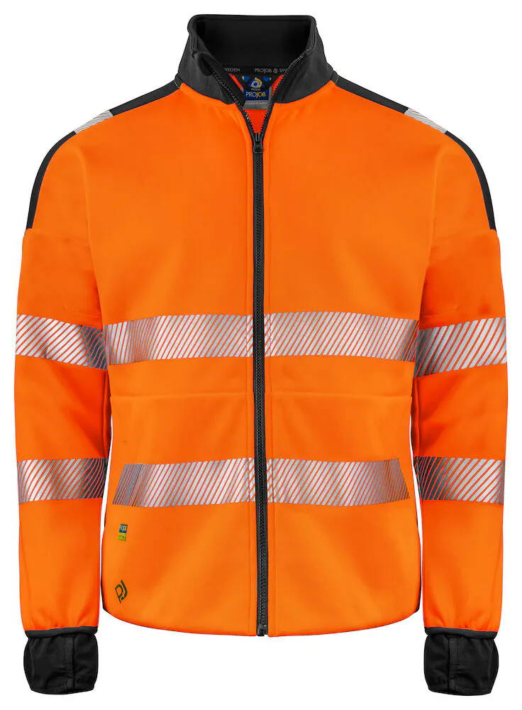 Hohe Sichtbarkeit Orange/Schwarz