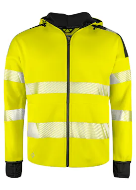 Projob 6110 Signalisatiehoodie EN ISO 20471 Klasse 3 Stretch Regular Fit