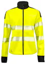 Projob 6111 Signalisatiesweater EN ISO 20471 Klasse 3/2 Stretch Dames miniatuur