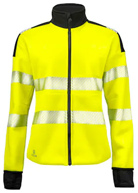 Projob 6111 Warnschutz-Sweatshirt, EN ISO 20471, Klasse 3/2, Stretch, für Damen
