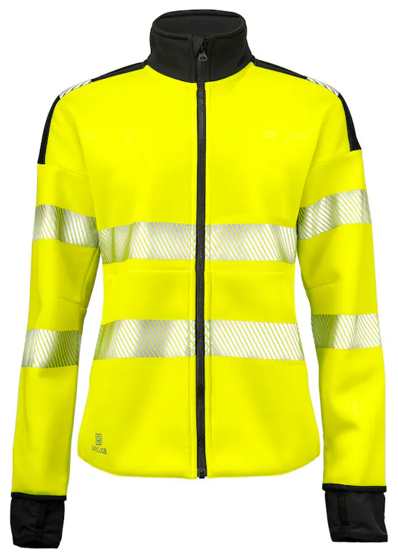 Projob 6111 Signalisatiesweater EN ISO 20471 Klasse 3/2 Stretch Dames