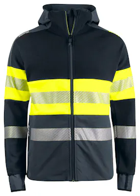 Projob Warnschutz-Hoodie, EN ISO 20471, Klasse 1, 6122