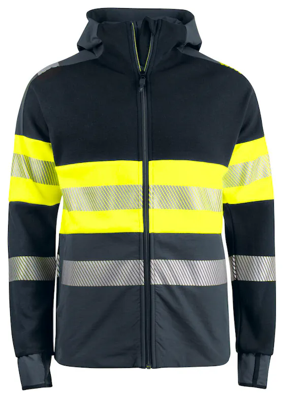 Projob Warnschutz-Hoodie, EN ISO 20471, Klasse 1, 6122