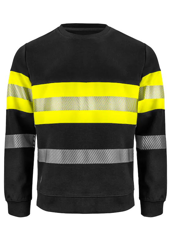 Projob 646129 Sweatshirt Signalisierung: EN ISO 20471, Klasse 1, reflektierend