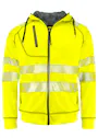 Projob 6130 Signalisatiehoodie Gevoerd EN ISO 20471 Klasse 3/2 Stretch Reflecterend miniatuur