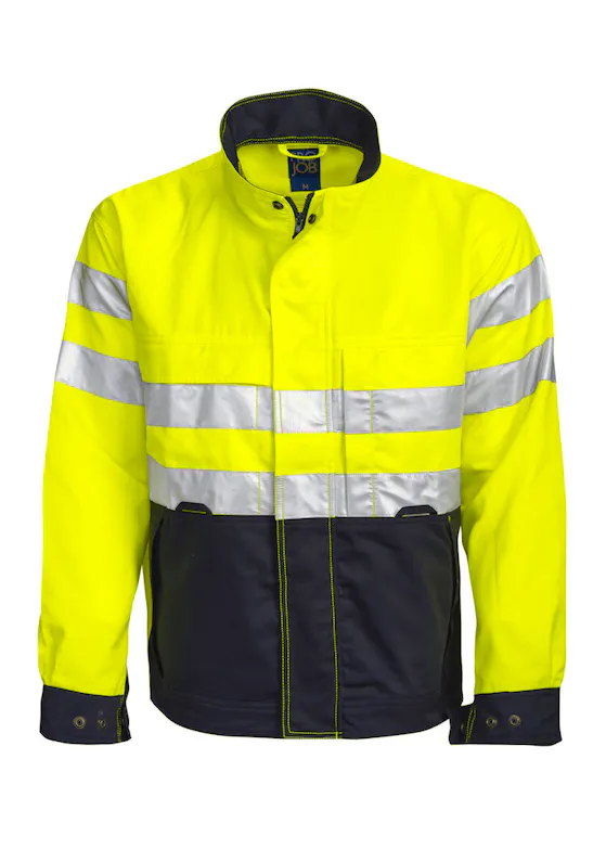 Projob 6401 Warnweste, EN ISO 20471 Klasse 3, wasserabweisend, Regular Fit