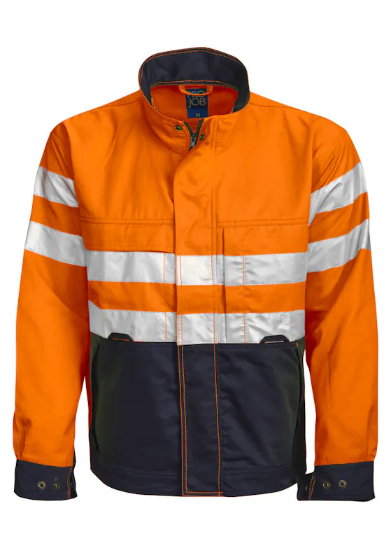 Projob 6401 Warnweste, EN ISO 20471 Klasse 3, wasserabweisend, Regular Fit