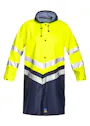 Projob 6403 lange Warnschutz-Regenjacke, EN ISO 20471, Klasse 3 Vorschaubild