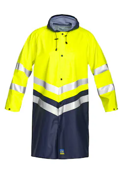 Projob 6403 Veste longue de pluie haute visibilité EN ISO 20471 classe 3 thumbnail (vignette)