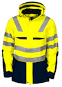 Projob 6418 Gefütterte Warnschutzjacke EN ISO 20471, Klasse 3 Vorschaubild