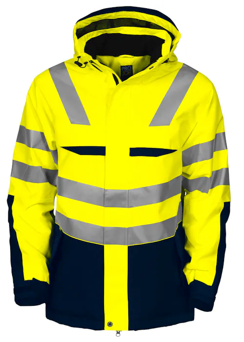 Projob 6418 Gevoerde Signalisatiejas EN ISO 20471 Klasse 3