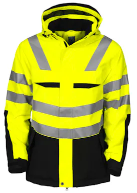 Projob 6418 Gevoerde Signalisatiejas EN ISO 20471 Klasse 3