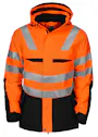 Projob 6418 Gefütterte Warnschutzjacke EN ISO 20471, Klasse 3 Vorschaubild