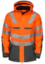 Projob 6418 Gefütterte Warnschutzjacke EN ISO 20471, Klasse 3 Vorschaubild