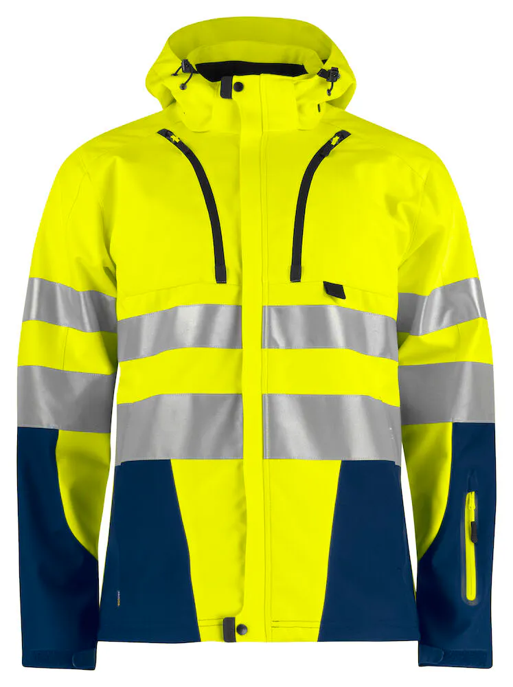 High Vis Gelb/Marineblau