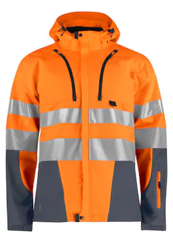 Projob 6419 Ongevoerde Signalisatiesoftshell EN ISO 20471 Klasse 3 miniatuur