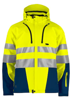 Projob Gevoerde Signalisatie Softshell EN ISO 20471 Klasse 3 Dames 6424 