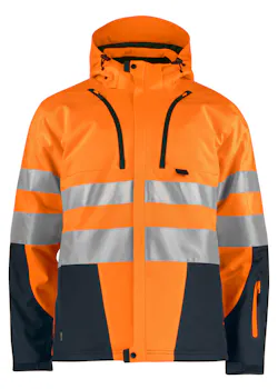 Projob 6420 Gevoerde Signalisatiesoftshell EN ISO 20471 Klasse 3 miniatuur