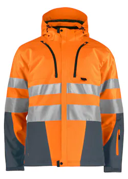 Projob 6420 Gevoerde Signalisatiesoftshell EN ISO 20471 Klasse 3 miniatuur