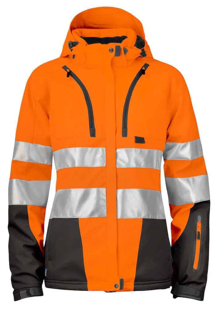 Hohe Sichtbarkeit Orange/Schwarz