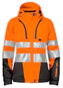 Projob Gefütterte Warnschutz-Softshell, EN ISO 20471, Klasse 3, Damen, 6424 Vorschaubild