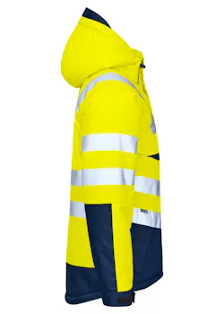 Projob Gevoerde Signalisatiejas en Iso 20471 Klasse 3 6425  miniatuur