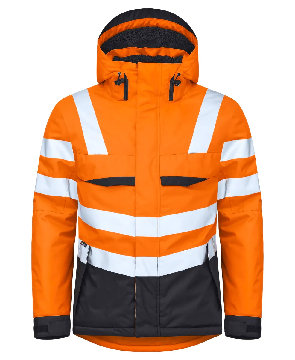 Hohe Sichtbarkeit Orange/Schwarz